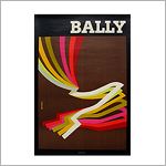 Vintage Bally Shoes Poster 