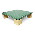 Bespoke tiled coffee table - Click for more information