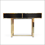 1970's Willy Rizzo Console Table