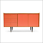 1950's Coral Sideboard - Click for more information