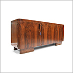 1930's Art Deco Walnut sideboard - Click for more information