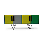 1960's Laquered Sideboard -